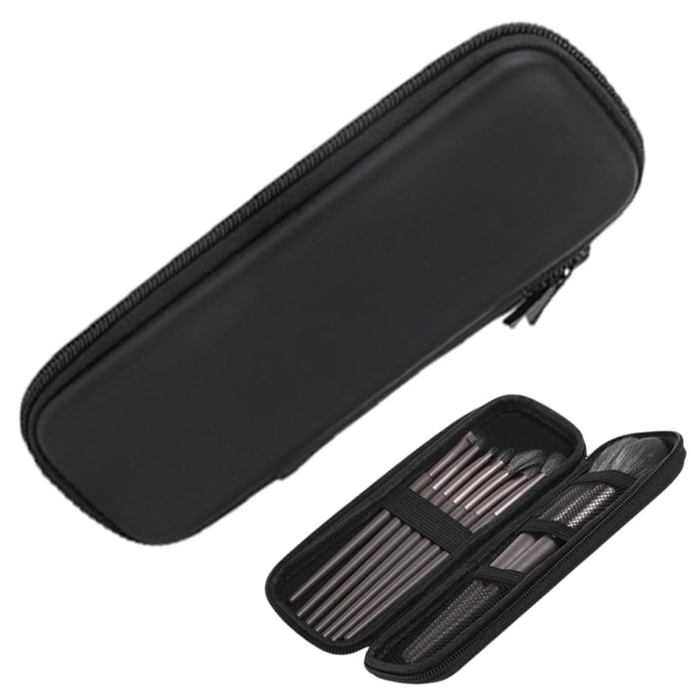 

GLOWZEN Makeup Brush Makeup Brush Waterproof and Dustproof Travel Makeup Brush Case with Convenient Makeup Brush Storage Pouch for Travel Case, Pouch, чорний