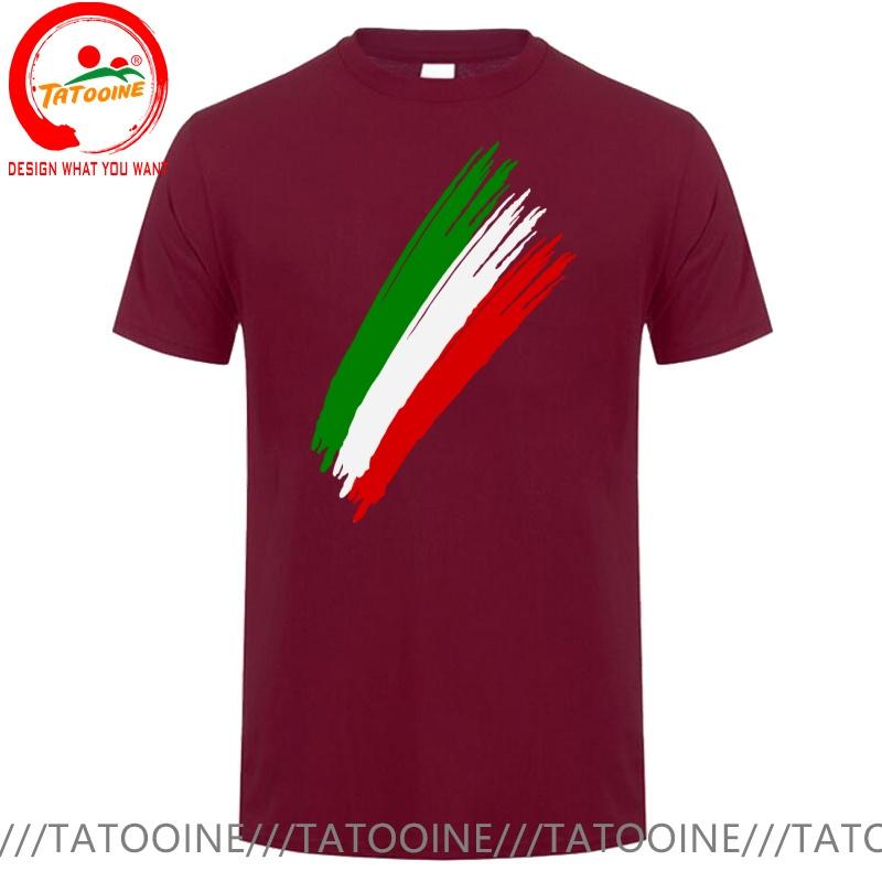 Funny Design Italia Italian Italy Flag Sred Doublet Unisex Fashion Trendy Casual Clothing Stylish Tops Tee Shirt Leisure Tshirt Me