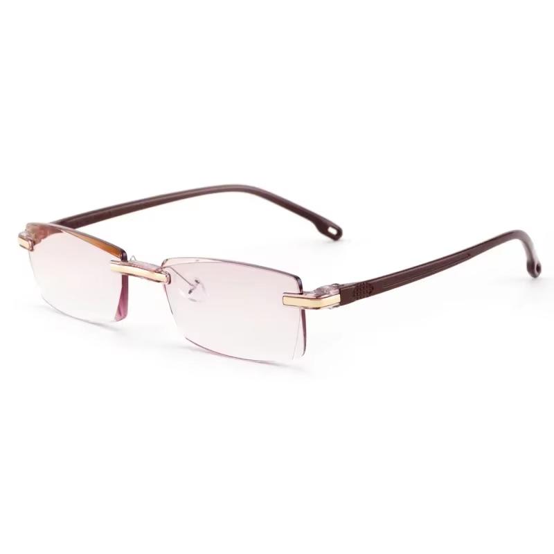 Neue Lesebrille Herren Vergrößerungsbrille Alterssichtige Brille Dioptrie Diamantschliff +1.0 Bis +4.0 Blaulichtbrille
