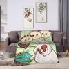 Makka Pakka In the Night Garden Blanket Airplane Travel Flannel Throw Blanket For Couch Chair Warm Soft Design Quality Bedspread