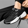 Casual Sneakers Men Anti-slip Breathable Lace-up Soft Outdoor Sports Men Shoes Thick-soled Mesh Durable Running Shoes Men