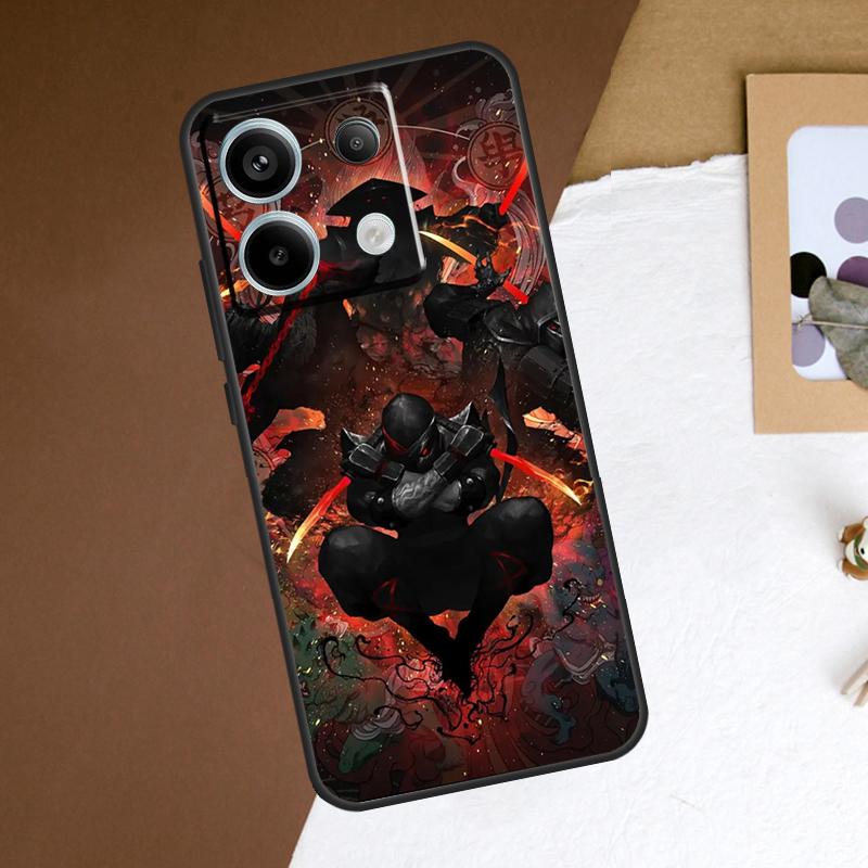 Japan Samurai Ninja Phone Case For Redmi Note 12 13 Pro Plus 9 10 11 Pro 9S 10S 11S 12S Redmi 10C 12C 13C Cover