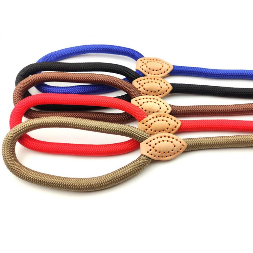 Zubehör Unifarbene Nylon Strapazierfähige Haustierleinen Gürtel Hundetrainingszubehör Hundegeschirr Hundeleine