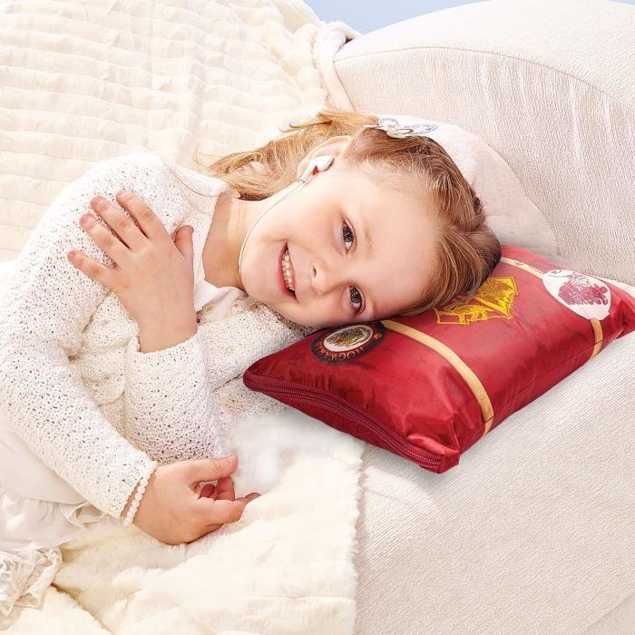 WARNER BROS - Coussin à secrets et accessoires Harry Potter (stickers et bloc-notes)