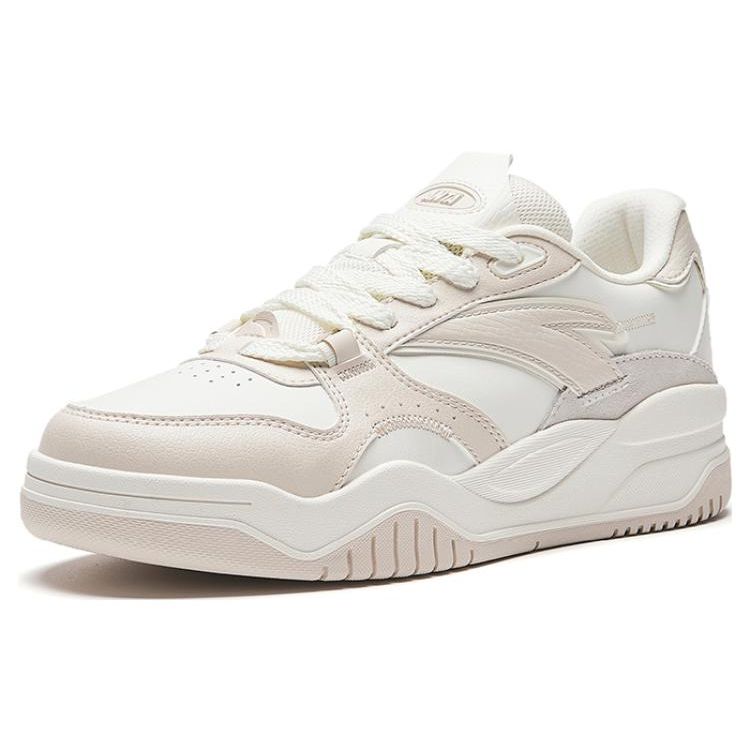 Anta Wave Shoes Durable Low-Top Skate Shoes Women sneaker White 922348003-7