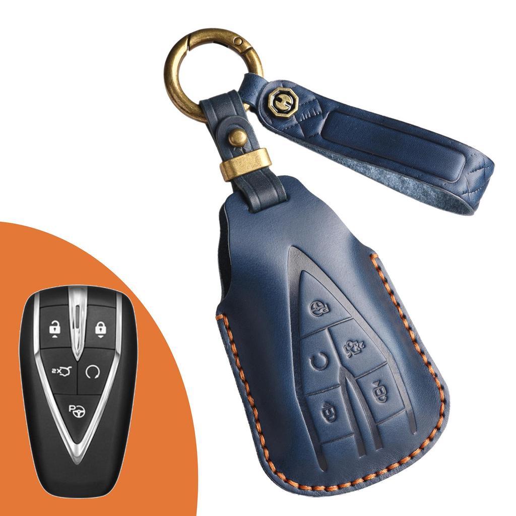 Retro Changan Key Cover for CS75plus, Oushang X7, Yidong, CS35 Car Key Shell