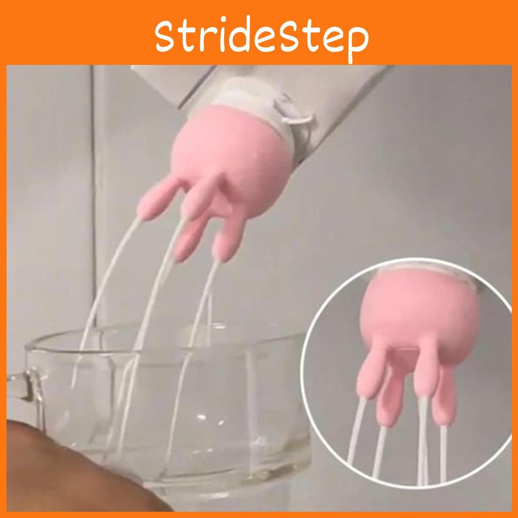 Pink Milk Cap 3d Printed Milk Lid Rotatable Plastic Cow Model Caps Tool Durable