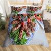 Bbq Duvet Cover Sets For Kids Teens Queen Size Lightweight Down Quilt Covers Bedroom Decor 2 Pillowcases 1 Duvet Cover No Quilt