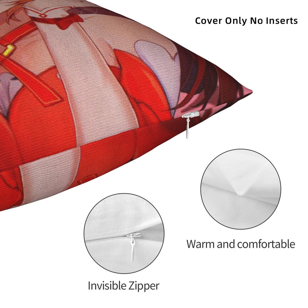 Umamusume Pillow Cover  Retro Trendy Pillow Case For Sofa Home Decor Soft Cushion Cover Birthday Gift