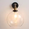 Vintage Glass Wall Lamp for Bar, Coffee Shop, Library, Restaurant, or Bedroom