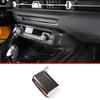 Real Carbon Fiber For Toyota Supra MK5 A90 2019-2025 Center Console Steering Wheel Interior Gear Decoration Mirror Trim Sticker