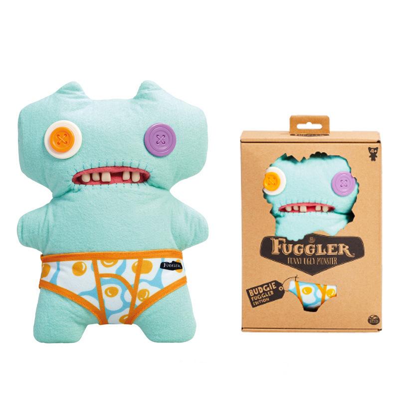 22cm Fuggler Serie Mutandine Morbido Peluche Denti Mostro Bambola Divertente Brutta Carina Giocattoli Colore Figure Cartoni Animati Regali di Compleanno Bambini