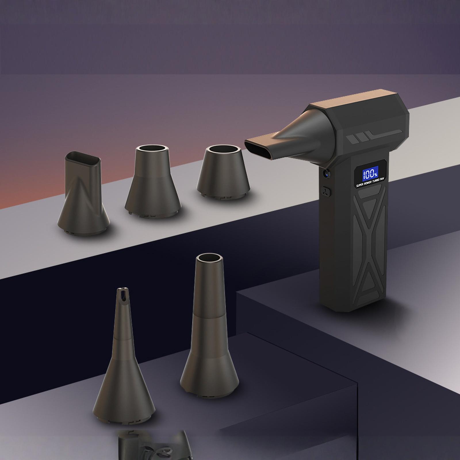 High Speed Fan Dust Blower Portable Handheld Vacuum Cleaner for Cleaning one size чёрный