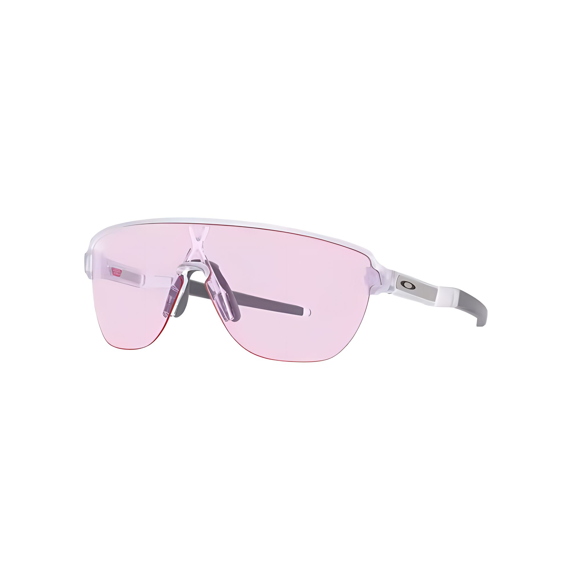 Солнцезащитные очки Oakley с неровной оправой и логотипом, унисекс, серебристые 0OO9248A-06 F,Silver