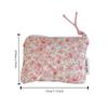 Makeup Bag Fragmented Flower Cosmetic Pouch Large Capacity Cotton Card Pouch Cute Sweet Coin Purse Girl