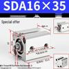SDA Series Pneumatic Cylinders: Sizes 12 to 100mm, Stroke 35 to 90mm