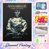 The Conjuring Annabelle Diamond Painting Kit 5D Full Drill DIY Diamond Mosaic Wall Art Home Decor