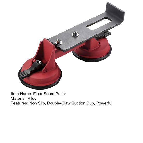 Yousheng Floor Seam Puller with Anti-Slip Comfortable Grip for Safe Operation Powerful Double-Claw Suction Cup Tool Heavy Duty Floor Gap Fixer Tool