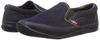 Lasting Bull Men's Wide Denim Slip-Ons, Navy, Size 26.5cm, 3E, LB024