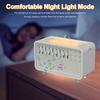 White Noise Sleep Sound Machine Flame Air Diffuser Humidifier with BT Speaker & Night Light for Adults Sleeping Meditation