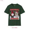Gnome And Bunny Hoppy Holidays Cute Adorable Rabbit Christmas T Shirt Vintage Stylish Homme Graphic Breathable Fashion