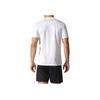 Adidas Round Neck Logo Print Straight Short Sleeve Regular T-Shirt Men Tops White BJ9176