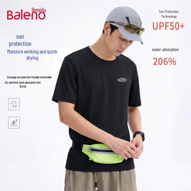 Baleno Men s Moisture-Wicking Short Sleeve T-Shirt L