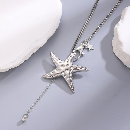 Seestern Taillenkette für Damen Boho Gürtel Verstellbare Länge Sommer Strandurlaub Accessoire für Kleider