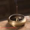 1 Pcs Pure Copper Incense Holder Used For Incense Sticks Coil Bottles Gourd-shaped Copper Incense Holder