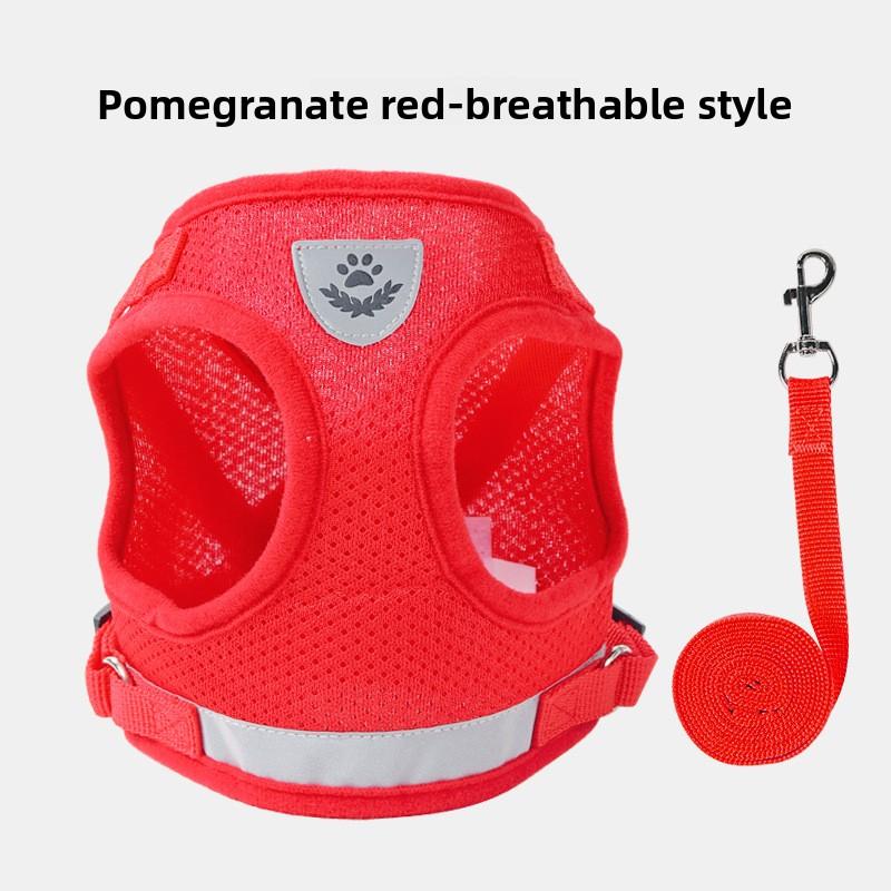 Haustier Outdoor Leine, Kleine und Mittelgroße Hunde Brust und Rücken Reflektierende Hundeleine, Katzenleine