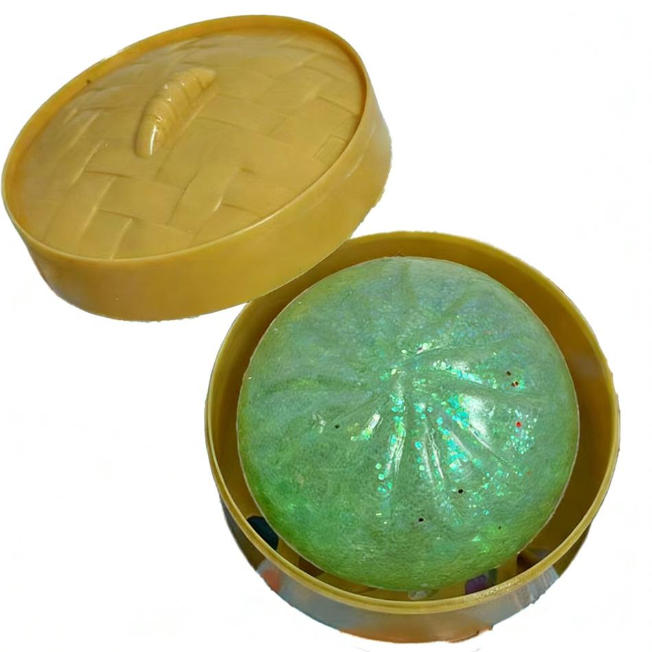 Jucărie squishy Găluște cu sclipici Bun Baozi Găluște Cutie Misterioasă Mâncare Colorată Squishy Jucărie Senzorială Fidget Jucărie Anti Stres de Strâns