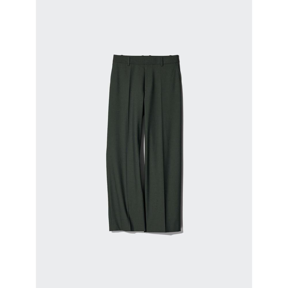 Uniqlo Smart Wide Pants  Leg Length 70 74 Cm 