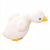 Snuggly And Soft White Goose Pillow Doll Ideal For Kids Room Decor Comfort And