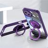 Full Cover Super Anti-drop 360 degrees Rotating Bracket Case With Lens Film For Sharp Aquos Wish 4 Wish4 Back Protection Shell