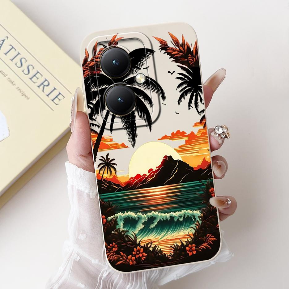 Für Xiaomi Redmi 13C 5G Hülle Luxus Blumen Cartoon Hülle Weiche TPU Matte Handyhülle Für Xiaomi Redmi 13R Redmi13C 5G Fundas Taschen