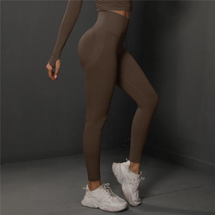 Nessaj Seamless High Waist Yoga Tights Women Scrunch Butt Workout Leggings Gym Fitness Slim Pants