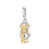 New 925 Silver Lucky Zoo Cat Dog Rabbit Fox Charms Bead For Women Fit Bracelet DIY Birthday Party Jewelry Gift
