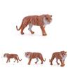 Solid Pvc Tiger Statue For Home Decor And Educational Gift For Children