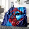 Spiderman Poster Blanket Soft Throw Blanket For Home Bedroom Bed Sofa Travel Office Solid Christmas Blanket
