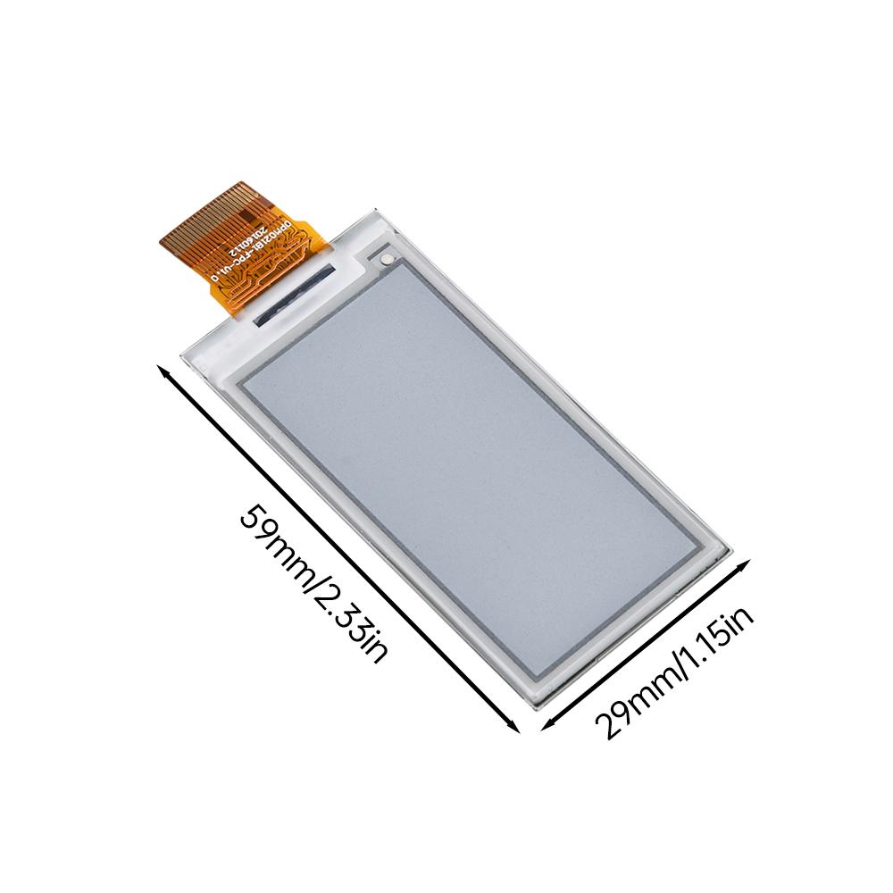 

OPM021B1-FPC 2.13-Inch LCD Display Screen 24Pin SPI Interface LCD Module 122*250 Resolution DC 3.3-5V Electronic Ink Screen