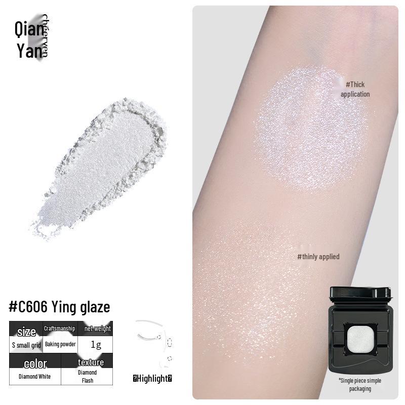 Qianyan Benutzerdefinierte Lidschatten- & Gesichtspalette: DIY Rouge, Highlighter, Kontur, Matt, Schimmer für das tägliche Make-up