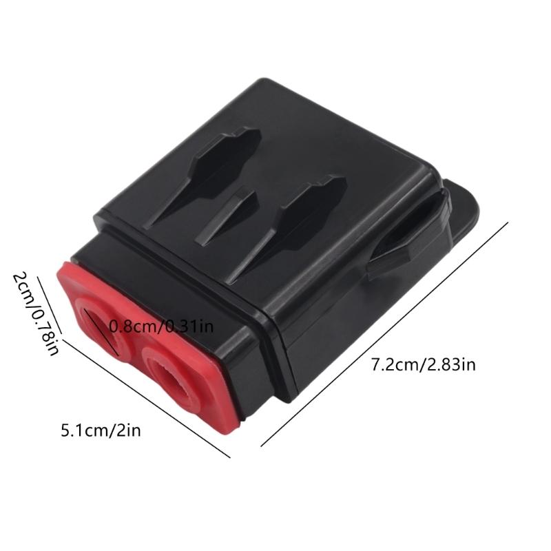 High Current Motorcycle Fuses Conversion Adapter 60A Bolt To Mini Blade Converter Fit for Electrical System Modification