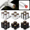 Auto Styling 4 Stück Auto Reifen Kohlefaser Metall Ventilkappe Abzeichen Zubehör Für Fiat ABARTH 500 Fiorino 595 124 Ducato Cross Palio