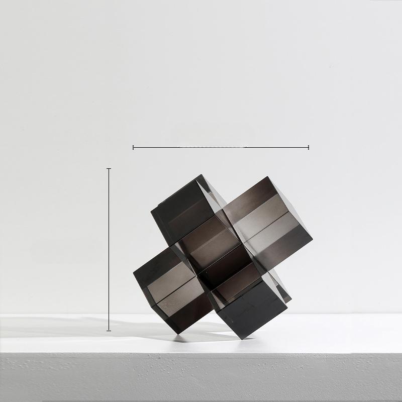 Ornamenti Scandinavi Eleganti a Forma di Croce Soggiorno Studio Stanza dei Modelli Tavolino Decorazione per la Casa Arte Creatività Durevole