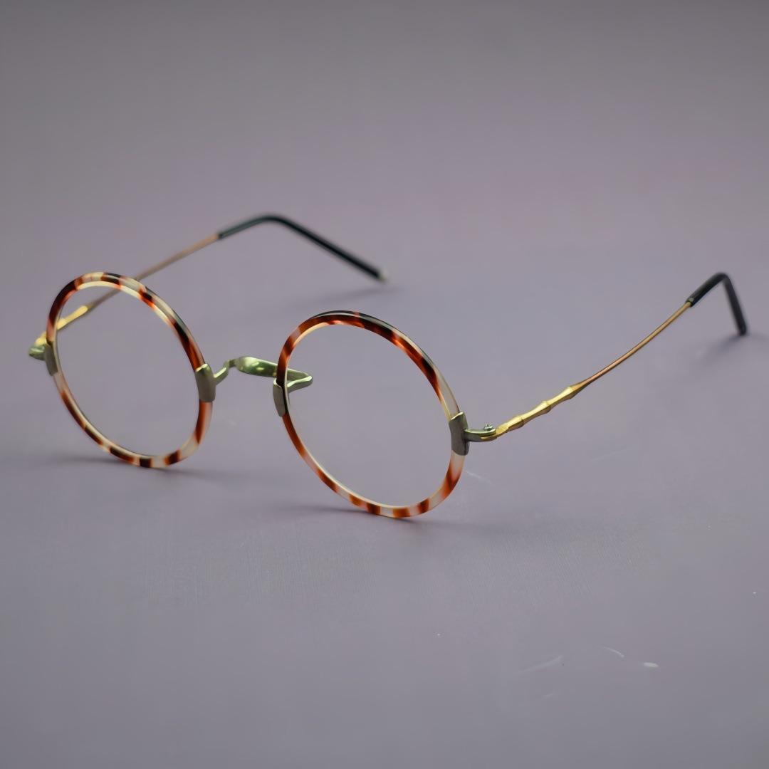 

Titanium Alloy Reading Glasses Men Vintage Acetate Glasses Frame Women Prescription Eyewear for Man Hand Made Myopia Eyeglasses plastic demo lens