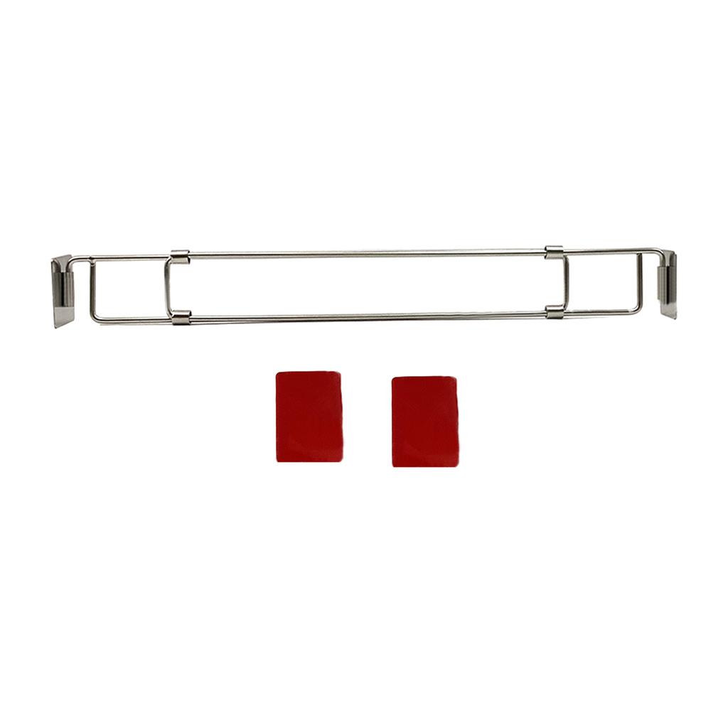 Rust Proof Shower Corner Storage Rod Retractable Designs Waterproof Corner Bar Versatile Suitable for Small Bathrooms