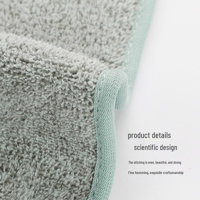 Bamboo Charcoal Quick-Dry Bath Towel - Large, Thick, Soft, Absorbent, No-Shed, Plain Color Wrap