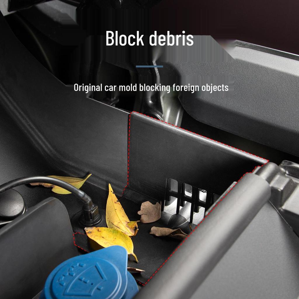Car Engine Bay Dust Cover for Lynk & Co 900 - Dustproof Net & Drainage Accessories