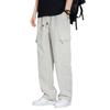 Men's Overalls Spring and Autumn New Youth Loose Casual Sports Pants Men's Solid Color Trousers