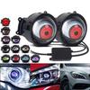 Cool Car Devil Eyes Lens Lights Dynamic 3 Inch Demon Eye Retrofit Kits Headlight Assembly Auto Decoration Accessories